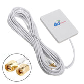 Antena 4G de 28 dBi con conector SMA macho para enrutador 4G LTE FDD/TDD, conector SMA macho